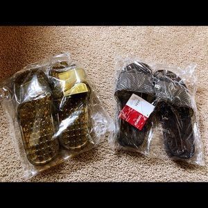 Slippers, 2 pairs for $ 4